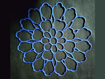 花图案模板